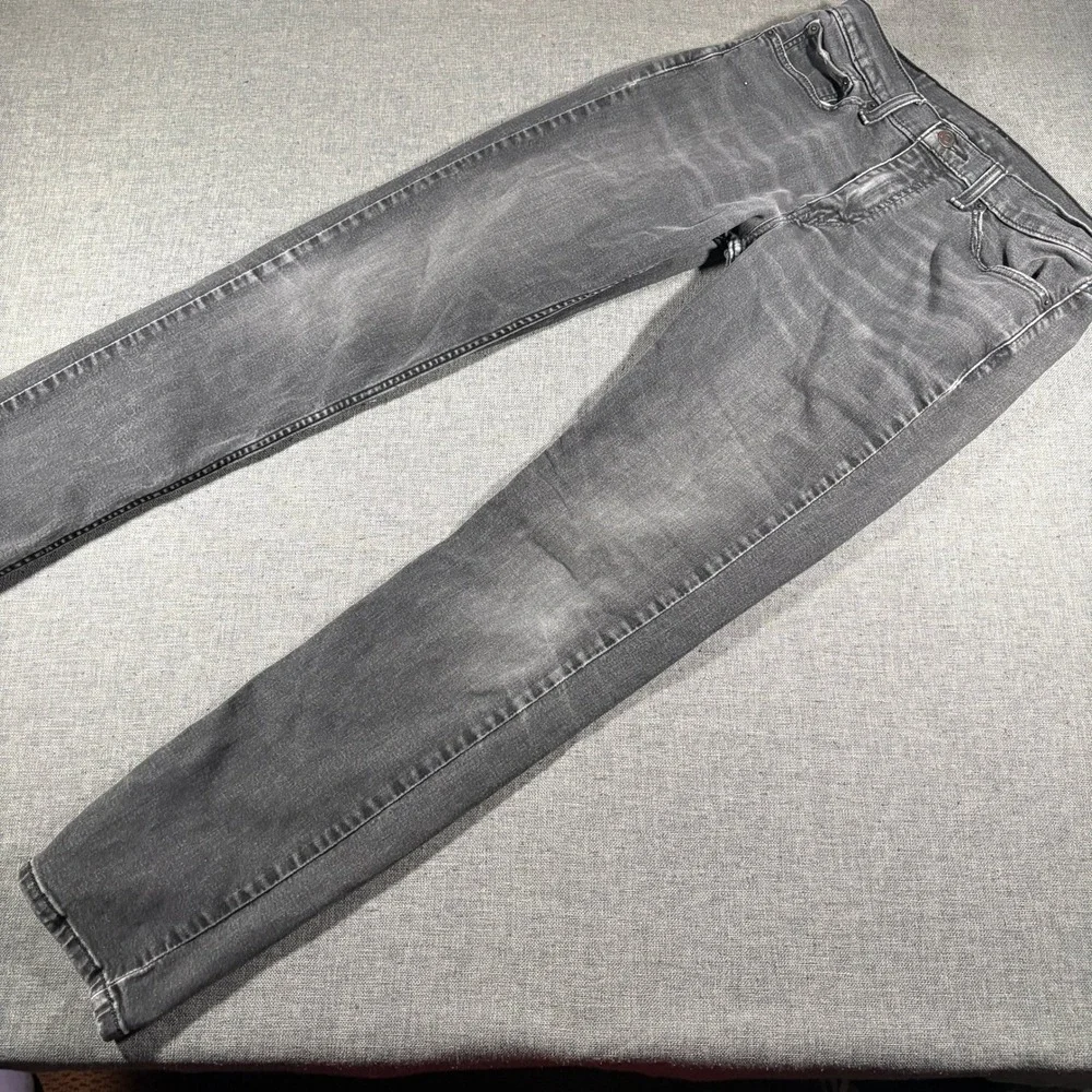 Levi's 511 Slim Fit Jeans Mens W32 L32 Faded Black Stretch Denim 04511-3096